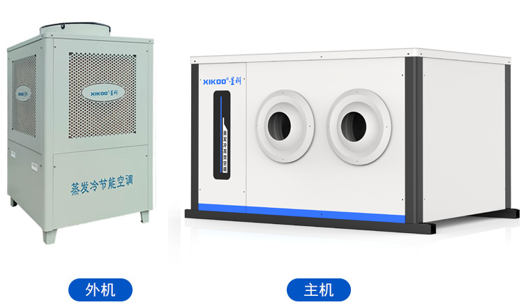 蒸發冷省電空調-臥式射流機組