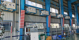 飛機(jī)維修倉(cāng)庫(kù)降溫空調(diào)安裝 工業(yè)省電空調(diào)-吊頂式射流空調(diào)機(jī)組