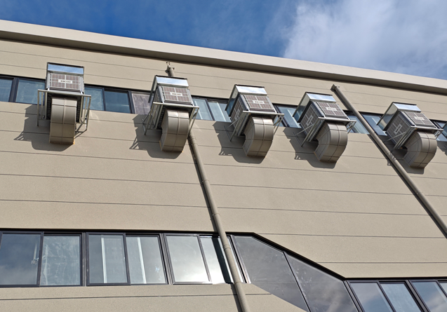 工廠車(chē)間通風(fēng)降溫設(shè)備，應(yīng)用環(huán)?？照{(diào)