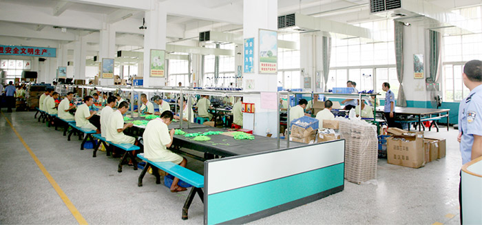 廣東某女子戒毒所生產(chǎn)車間選擇星科環(huán)?？照{(diào)冷風(fēng)機(jī)