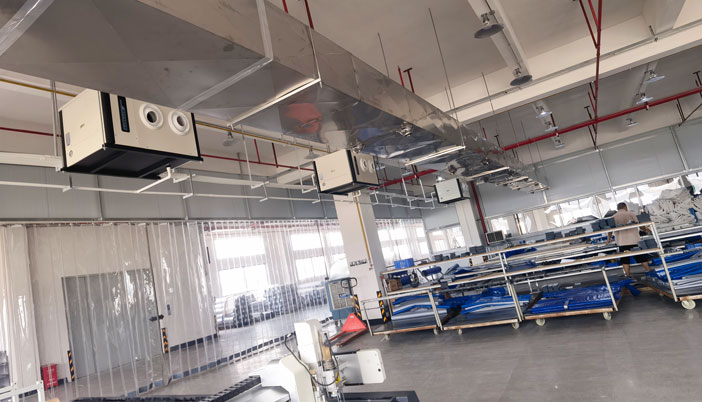 車間空調(diào)東莞企業(yè)新選擇，蒸發(fā)冷省電空調(diào)-臥式射流空調(diào)