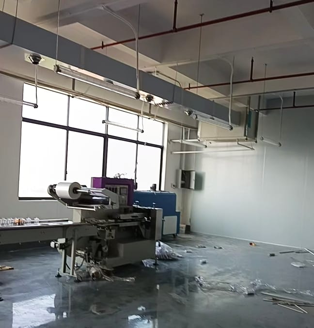 工業(yè)廠房車間降溫安裝蒸發(fā)冷卻節(jié)能空調-臥式管道機組